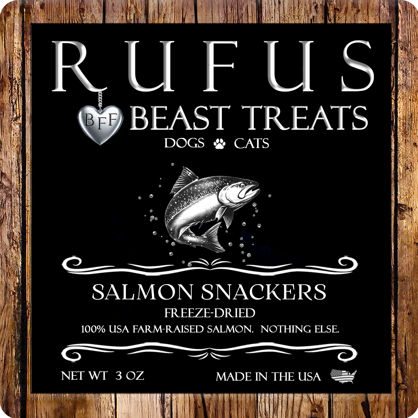 Salmon Snackers for Dogs & Cats
