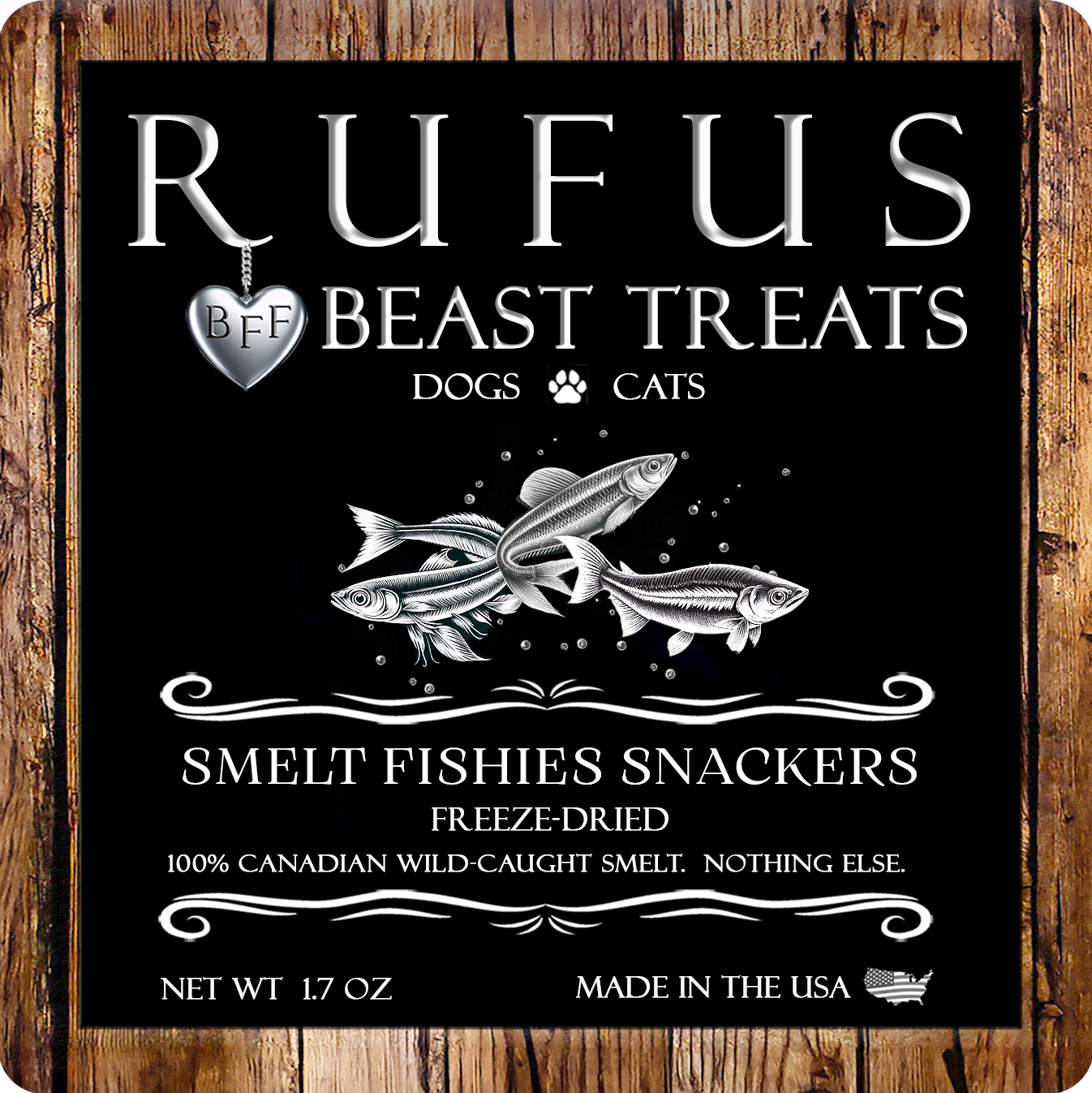 Smelt Fishies Snackers for Dogs & Cats