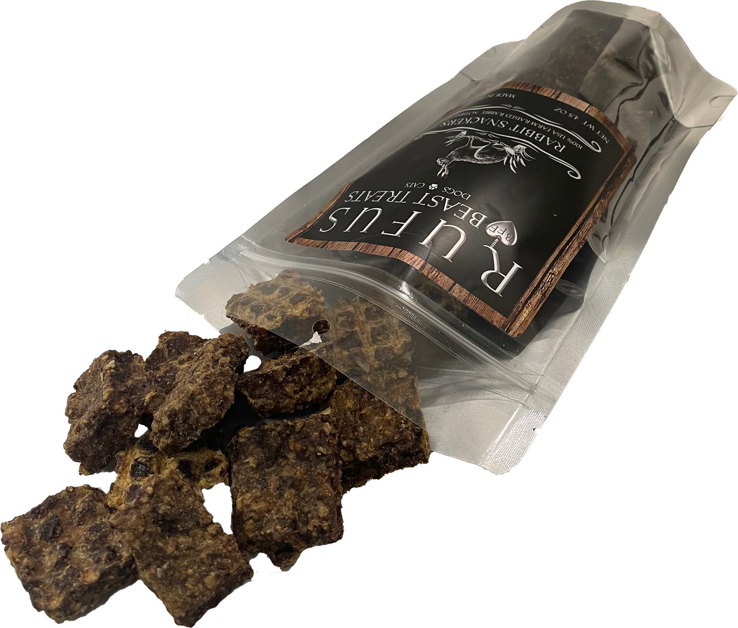 Rabbit Snackers for Dogs & Cats