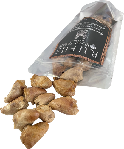 Chicken Heart Snackers for Dogs & Cats